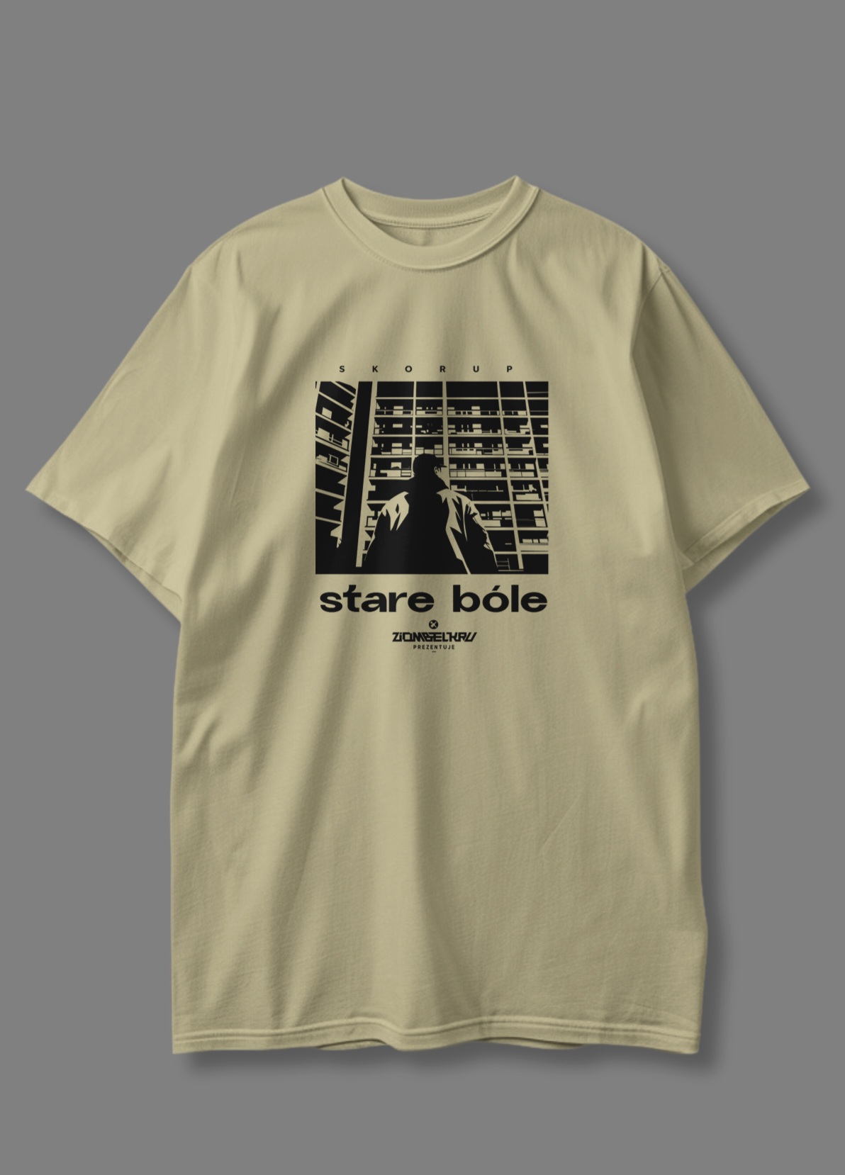 Koszulka Stare bóle w kolorze piaskowym PREORDER (wysyłka 27-30.04.2026)